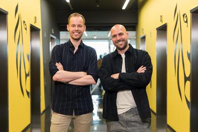 Picture of Co-Founders Maarten Bodewes and Dimitri O, Loop Earplugs - nominee ‘Startup of the Year 2023’